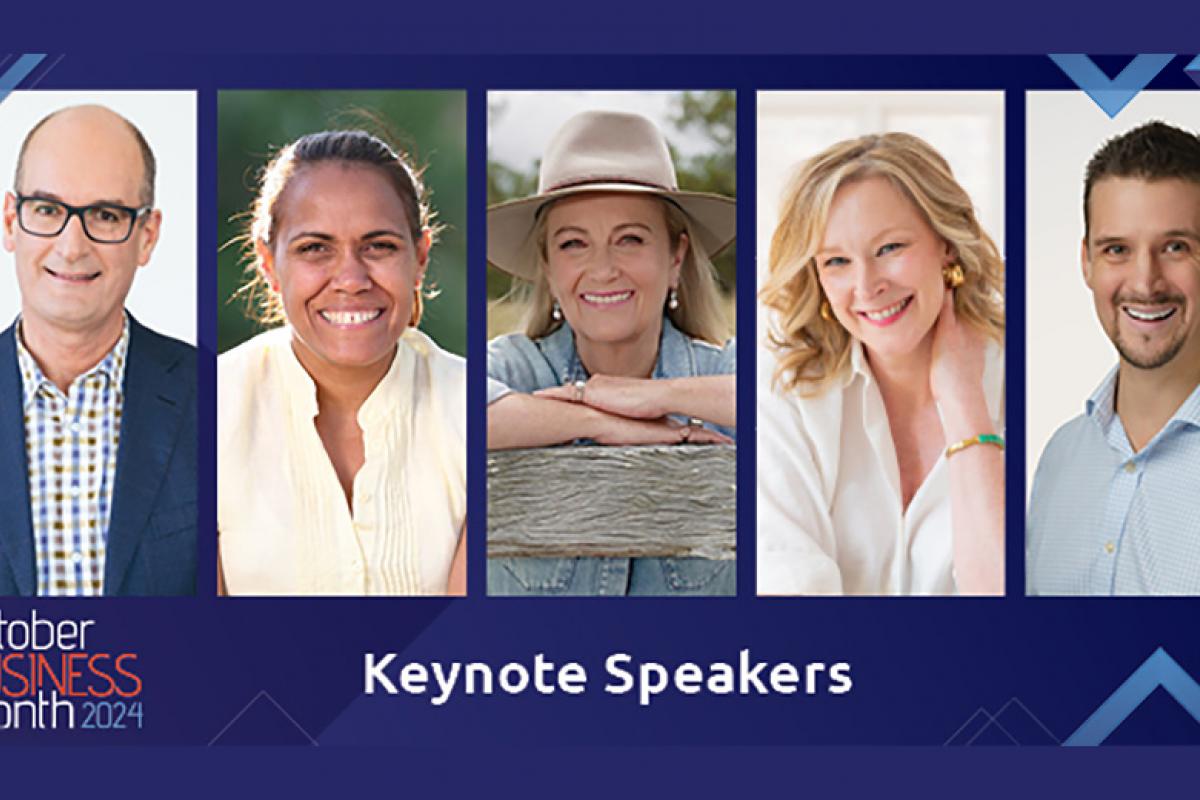 Keynote speakers announced for October Business Month | October ...